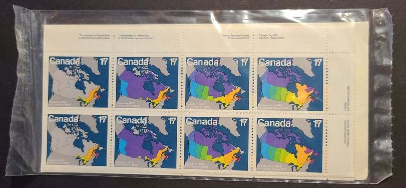 CANADA PLATE BLOCK SETS 18 in total.
