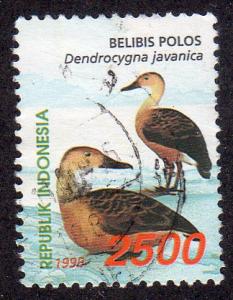 Indonesia 1798 - Used - Lesser Whistling Duck (cv $0.65)