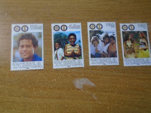 Tonga  #  764-67   MNH