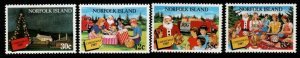 NORFOLK ISLAND SG429/32 1987 CHRISTMAS MNH