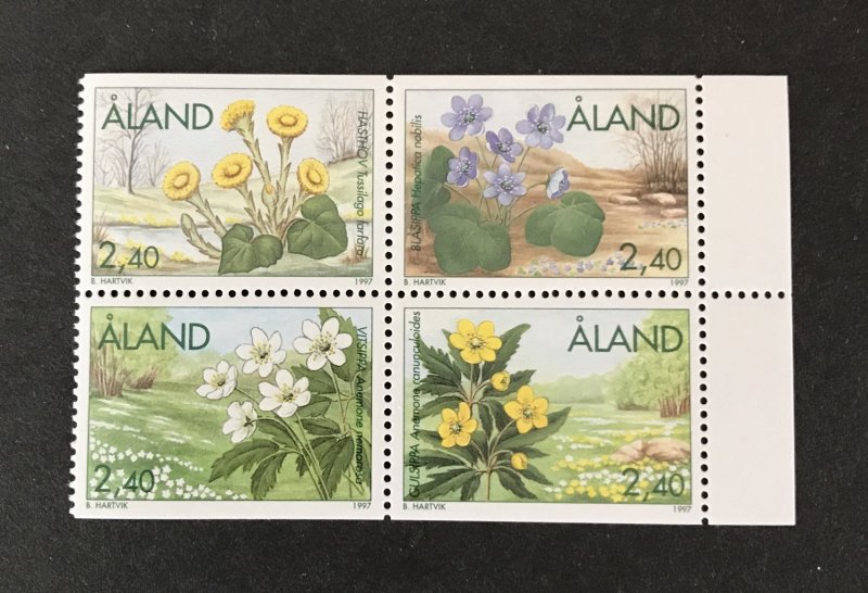 Aland Islands 1996 #130-33,Block of 4, MNH