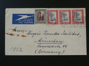 air mail cover 1952 sent from Swakopmund South West Africa 91188