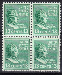 MOstamps - US Scott #818 Mint OG NH Block of 4 - Lot # DS-5766