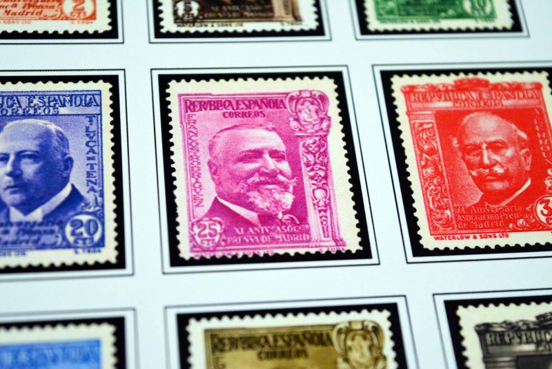 Spain postal stamp print by EL BUEN LIMÒN