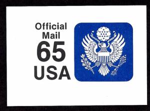 #UO80 Mint... Official Cut Square... SCV $1.75