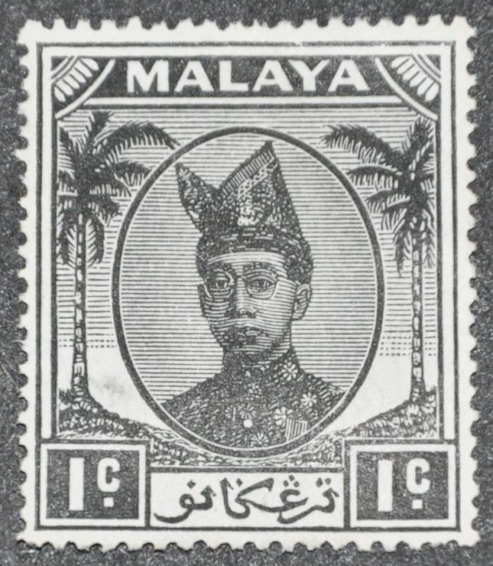 Malaya Trengganu Scott #53  UNUSED