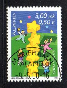 Aland Finland Sc 166 2000 Europa stamp used