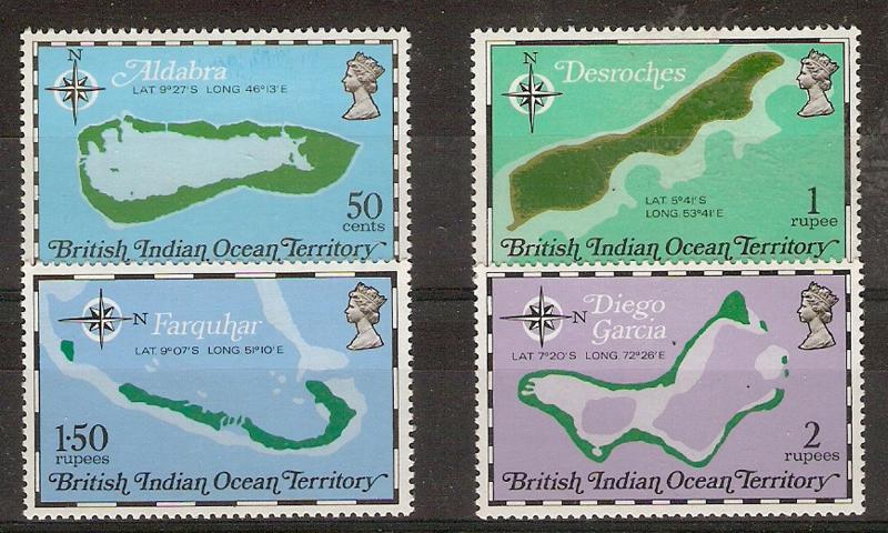 BRITISH INDIAN OCEAN TERRITORY commeratives collection