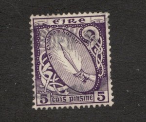 1922 Ireland-  Scott #72 Θ used F/VF stamp. cv $15
