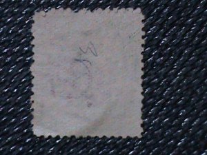 ​INDIA-HYDERABAD-1908 -SC#O21 115 YEARS OLD-SEAL OF NIZAM OFFICIAL STAMP USED VF