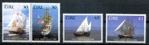 Ireland SC# 1142a, 1143-4 Tall Ships MNH