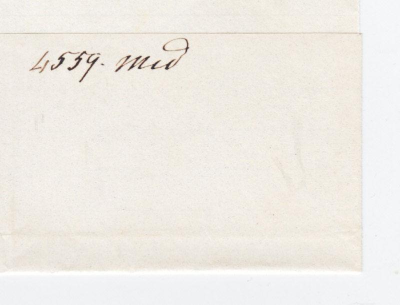 US Stampless Cover, red FREE handstamp, Georgetown KY to Washington City DC