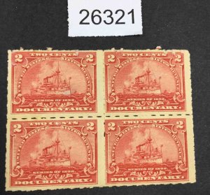 US STAMPS #R164 MINT OG H BLOCK  LOT #26321