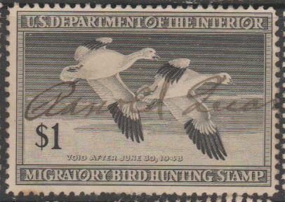 U.S. Scott #RW14 Duck Stamp - Used Single