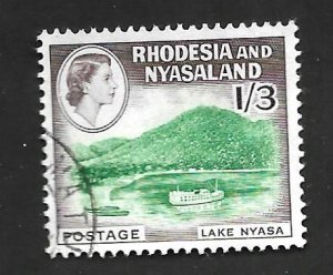 Rhodesia & Nyasaland 1959 - U - Scott #166