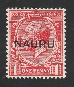 *KAPPYSSTAMPS KS2093 NAURU SCOTT # 2a MINT HINGED RETAIL $22