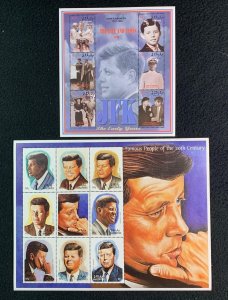 MALDIVES - MNH  S/S - JFK  John F Kennedy - 1998