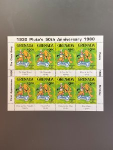 Grenada 1031 VF MNH. M/S of 8. Scott $ 20.00