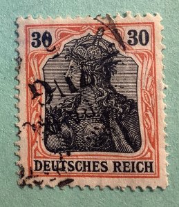 Germany 1905-19 Scott 86 used - 30pf,  Germania
