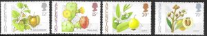 ASCENSION SG424/7 1987 EDIBLE BUSH FRUITS MNH