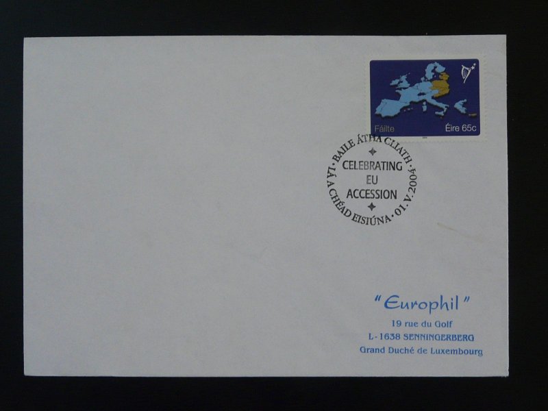 accession to European Union postmark on cover Ireland 2004