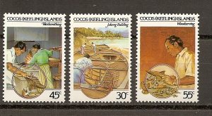 Cocos Islands 126-128 MNH