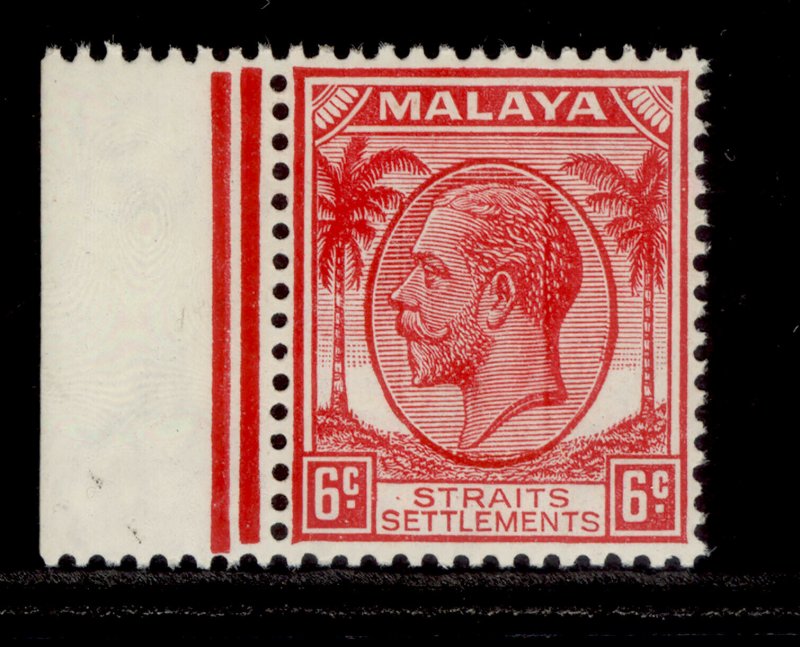 MALAYSIA - Straits Settlements GV SG264, 6c scarlet, NH MINT.