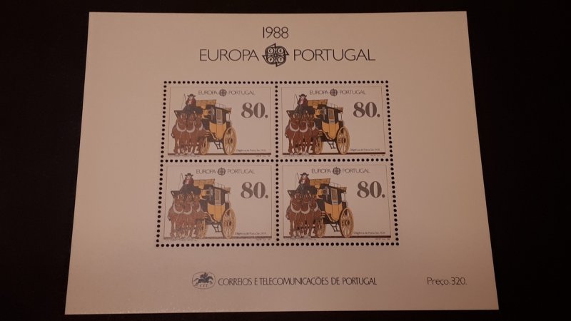 Europa CEPT - Portugal 1988. ** MNH Block