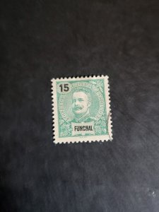 Stamps Funchal Scott #17 used