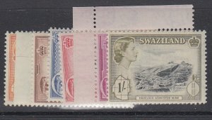 SWAZILAND, Scott 55-61, MNH