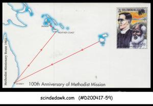 SOLOMON ISLANDS - 2002 100th Anniversary of Methodist Mission - M/S MNH