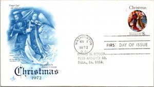 FDC 1972 SC #1444 Artcraft Cachet - Washington DC - Single - F78551