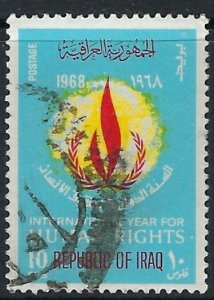 Iraq 483 Used 1968 issue (mm1418)