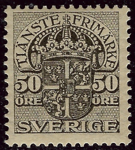 Sweden SC O38 Mint F-VF...Worthy of a close look!!