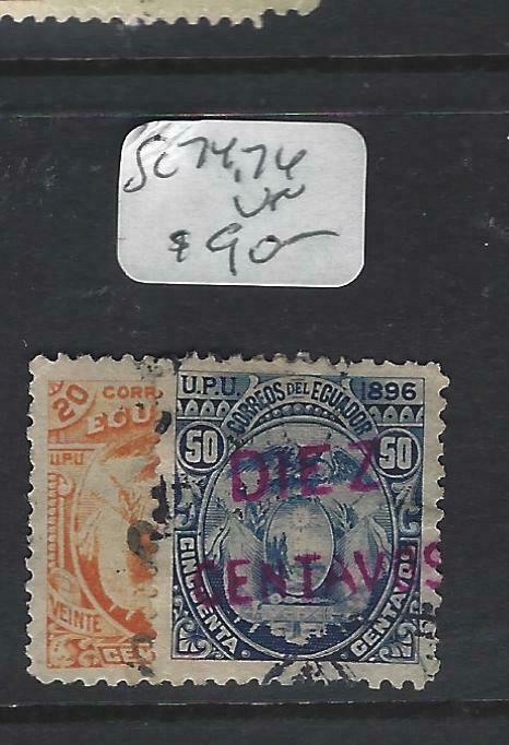 ECUADOR  (P1204B)  SC 74, 76           VFU