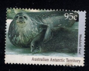 AUSTRALIA Antarctic Territory Scott L86 Used seal stamp lightly canceled