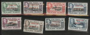 Falklands Graham Land Scott 2L1-8 MNH** 1944 set CV $30