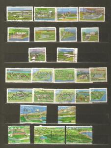 CANADIAN FORTS - 3 SETS  [USED]