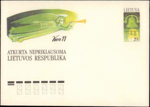 Lithuania, Postal Stationery