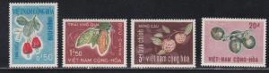 Viet Nam (South) # 301-304, Nuts & Melons, NH, 1/2 Cat