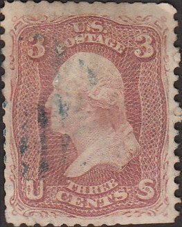 # 65 Bright Rose Used MINOR FAULT George Washington