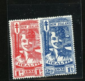 NEW ZEALAND LAUGHING BOY SCOTT #B3/4 MINT HINGED