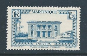 Martinique #162 NH 1.50fr Government Palace