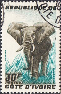 Ivory Coast #167   Used