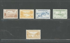 1933 Newfoundland - Stanley Gibbons n. 230/34 - 5 values - MNH**