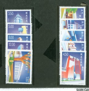 Macao (Macau) #989-998 Mint (NH) Single (Complete Set)