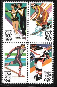 USA 2067-2070: 20c Winter Olympics, MNH, VF