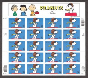 U.S. #3507 PEANUTS COMIC STRIP MINT SHEET NH