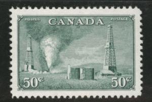 CANADA Scott 294 MNH** 1950 50c oil well stamp CV$9