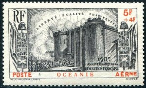 HERRICKSTAMP FRENCH POLYNESIA Sc.# CB1 1939 French Revolution Mint LH